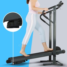 Impresa 6-Pack Exercise Equipment Pads - Workout Mats for Home Gym - 4 x 4 x 0.5 in Rubber Floor Protectors - Anti-Skid Foot Pads for Treadmill Pad & Exercise Bike - Rubber Gym Flooring Shields