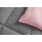 Royal Hotel Bedding Reversible Baby Blanket, Kids Blankets, Hypoallergenic Down Alternative Medium Warmth, 30 by 40 Inches, Set of 2, Charcoal - Blush