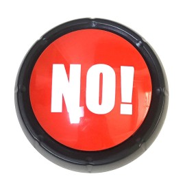 Joffreg NO Sound Button,Yes Sound Button,Pack of 2