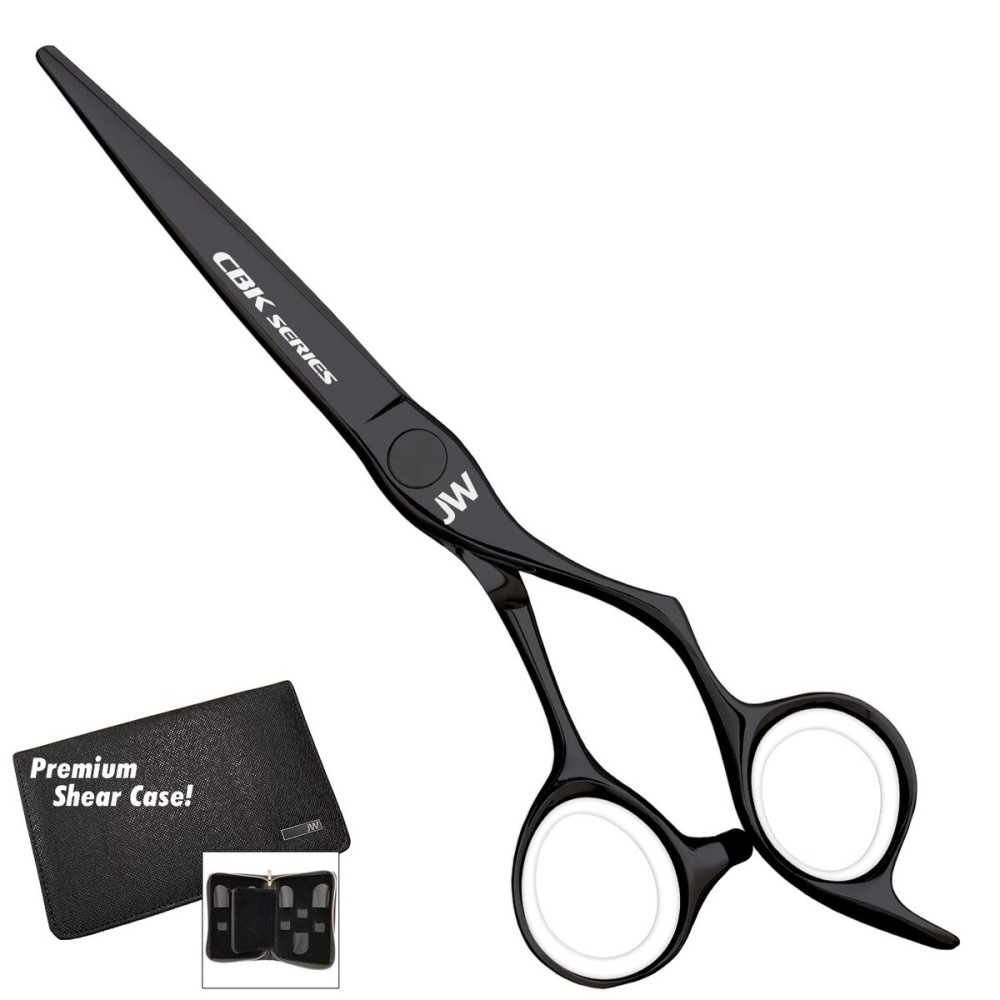 JW CBK Matte Black Professional Hair Cutting Shear (6.25 Inches)