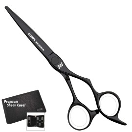 JW CBK Matte Black Professional Hair Cutting Shear (6.25 Inches) JW CBK Matte Black Professional Hair Cutting Shear (6.25 Inches)