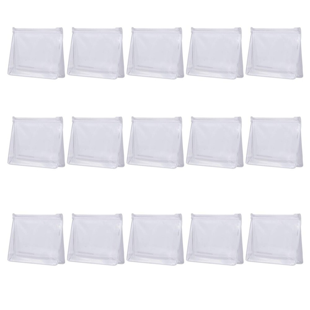 Arroyner 20 PCS Mini Clear Makeup Bag Small Clear Plastic Cosmetic Bags with Zipper Travel Toiletry Makeup Bag