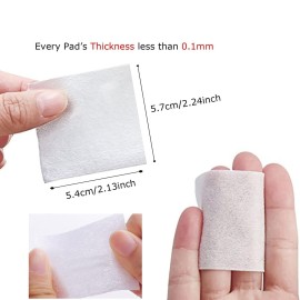 1000 PCS Thin Makeup Facial Cotton Pads, Square Facial Lips Eyes Makeup Remover Pads, Nails Polish Remover Cotton Pads, Non-Woven, Soft, Lint Free 1000 PCS Thin Makeup Facial Cotton Pads, Square Facial Lips Eyes Makeup Remover Pads, Nails Polish Remover Cotton Pads, Non-Woven, Soft, Lint Free