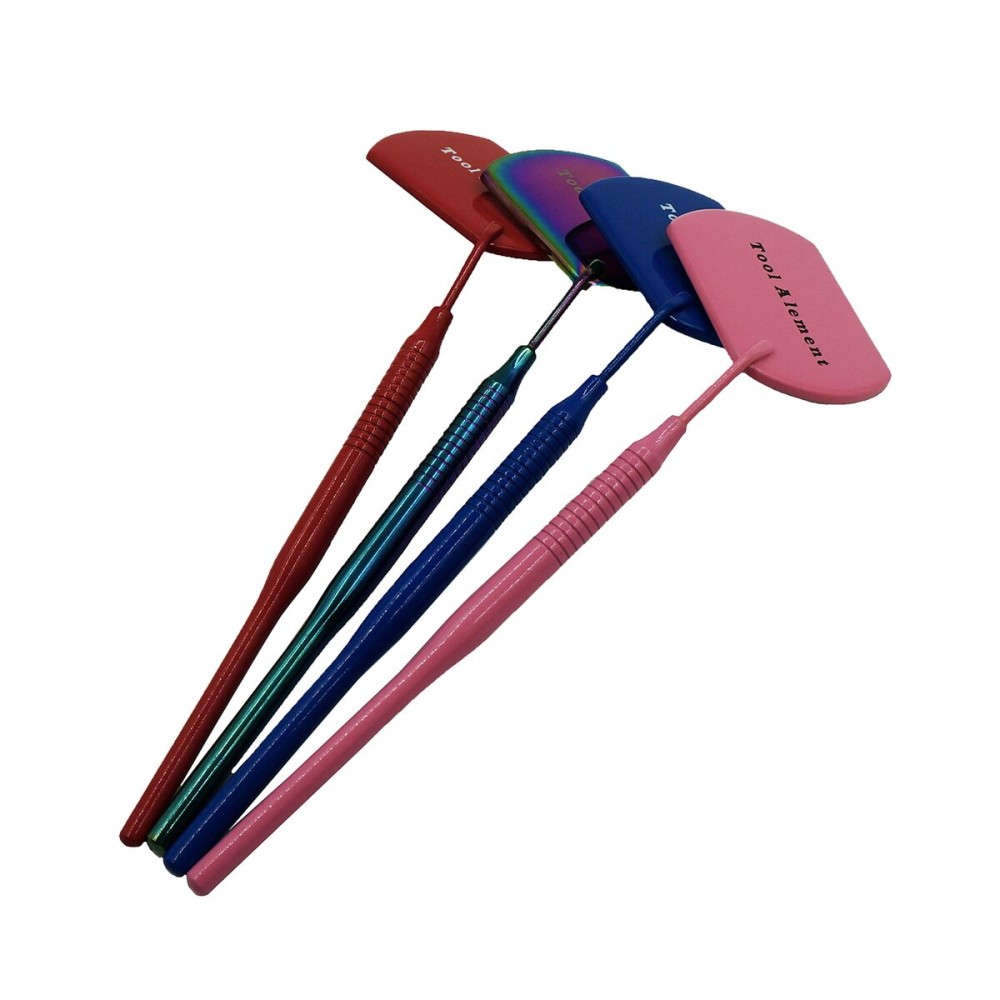 BNP 1 Pc Stainless Steel Square Beauty Color Detachable Large Lash Mirror for Salon Home Eyelash Extensions Accessories For Eyelash Extensions Supplies (Blue) BNP 1 Pc Stainless Steel Square Beauty Color Detachable Large Lash Mirror for Salon Home Eyelash Extensions Accessories For Eyelash Extensions Supplies (Blue)