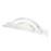 BNP Tweezers Display Stand Durable Acrylic Eyelash Extension Tools Holder Tweezer Transparent Scraper Organize Rack 6 Holes White