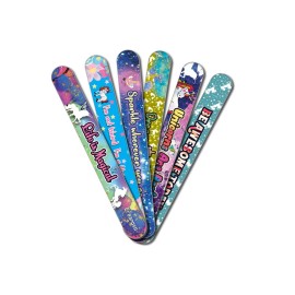 Creanoso Unicorn Emery Board (24-Pack) - Handy Nail Accessories - For Manicure Pedicure - Keep Your Fingernails and Toenails in Tip-top Shape - Great Stocking Stuffers - Beauty Need Essentials