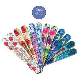 Creanoso Live Love Sparkle Emery Board (12-Pack) - Beauty Essential Product