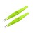 Majestic Bombay Fine Point Tweezers for Women and Men - Splinter Ticks, Facial, Brow and Ingrown Hair Removal-Sharp, Needle Nose, Surgical Tweezers Precision Pluckers best tweezers for chin hair