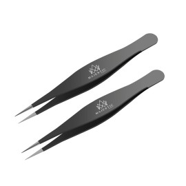 Majestic Bombay Fine Point Tweezers for Women and Men - Splinter Ticks, Facial, Brow and Ingrown Hair Removal-Sharp, Needle Nose, Surgical Tweezers Precision Pluckers best tweezers for chin hair Majestic Bombay Fine Point Tweezers for Women and Men - Splinter Ticks, Facial, Brow and Ingrown Hair Removal-Sharp, Needle Nose, Surgical Tweezers Precision Pluckers best tweezers for chin hair