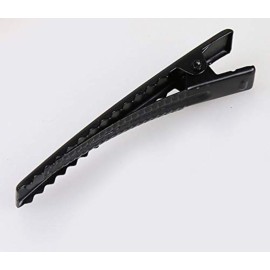 Alligator Hair Clip, 30 pcs Flat Top with Teeth Single Prong Metal Clips Hairbow Accessory for Hair Care Arts Crafts Projects