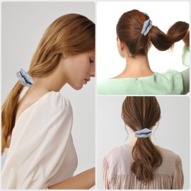 4 Pack Shiny Marble Grain Metallic Festival Christmas Hair Scrunchies Hair Eleastic Bands Scrunchy Hair Ties Ropes Ponytail Holders Wrist Bands for Girls School,Dance,Stage (Black) 4 Pack Shiny Marble Grain Metallic Festival Christmas Hair Scrunchies Hair Eleastic Bands Scrunchy Hair Ties Ropes Ponytail Holders Wrist Bands for Girls School,Dance,Stage (Black)