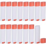 FZBNSRKO 5ml 100Pcs Empty Oval Deodorant Lip balm Tubes Containers Twist-up Refillable Containers for Lipstick,Chapstick,Homemade Lip balm,DIY Deodorants(Pink White)