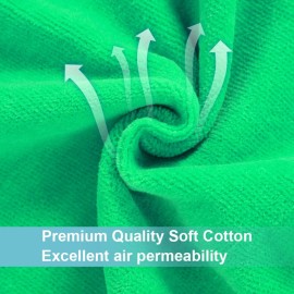 MICHLEY Unisex Baby Animal Hooded Bath Towel Soft Cotton Beach Swimming Bathrobe for 0-6T, Green