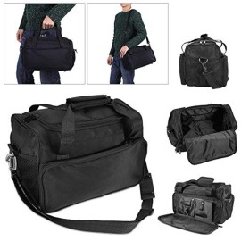 Sonew Portable Salon Barber Handbag, Hairdressing Tools Bag, Large Capacity Hair Stylist Organizer, Black