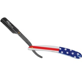 G4 Stainless Steel Straight Edge Barber Shaving Razor Blade for Close Shaving Men Replaceable Blades (USA)