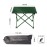 ROCK CLOUD Portable Camping Table Ultralight Aluminum Folding Beach Table Camp for Camping Hiking Backpacking Outdoor Picnic, Green