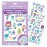 Ooly 50 Temporary Tattoos For Kids, Safe & Non-Toxic Temporary Tattoo, Party Favors Summer Crafts for Kids 4-8, Great Goodie Bag Stuffers & Fun Birthday Decorations - Mermaid Magic