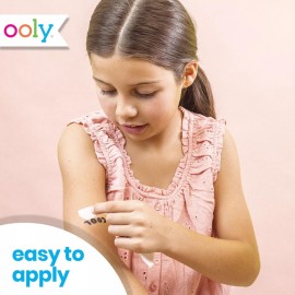 Ooly 50 Temporary Tattoos For Kids, Safe & Non-Toxic Temporary Tattoo, Party Favors Summer Crafts for Kids 4-8, Great Goodie Bag Stuffers & Fun Birthday Decorations - Mermaid Magic