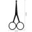 3 Pieces Nose Hair Scissors Rounded Tip Scissors Facial Hair Trimming Stainless Steel Blunt Tip Trimmer for Eyebrows, Nose, Moustache, Beard, Grooming