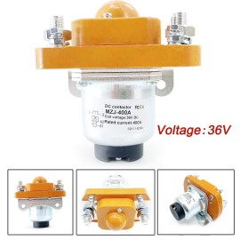 TABODD MZJ-400A Solenoid Contactor for Golf Cart, 36V 400A Contactor Solenoid Heavy Duty for Golf Cart Direct Replacement