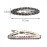 4 Pcs Shiny Rhinestone Snap Hair Clip Simple Fashion Alloy BB Clip Side Clip Hair Pins Hair Barrettes Women Hair Styling Accessories
