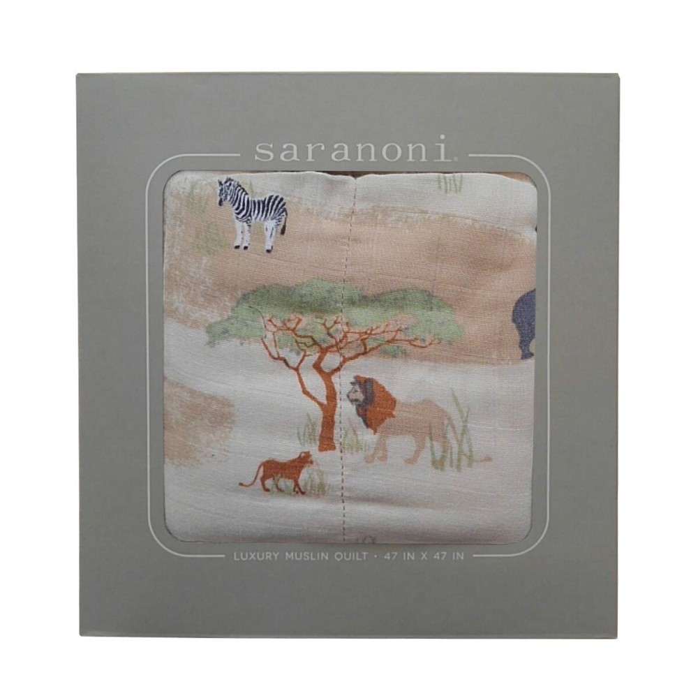 SARANONI Savannah 4-Layer Muslin Quilt