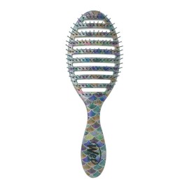 Wet Brush Speed Dry Hair Brush, Mermaid Tail - Vented Design and Ultra Soft HeatFlex Bristles Are Blow Dry Safe With Ergonomic Handle Manages Tangle and Uncontrollable Hair - Pain-Free Wet Brush Speed Dry Hair Brush, Mermaid Tail - Vented Design and Ultra Soft HeatFlex Bristles Are Blow Dry Safe With Ergonomic Handle Manages Tangle and Uncontrollable Hair - Pain-Free