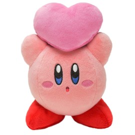 Little Buddy LB Kirby 1462 of The Stars Collection: Kirby with Friend\'s Heart 6.5 Plush