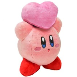 Little Buddy LB Kirby 1462 of The Stars Collection: Kirby with Friend\'s Heart 6.5 Plush