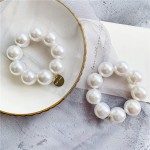 2 Pcs Pearl Hair Tie Ponytail Holders Hair Accessories for Girl Women