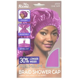 Ms. Remi Max Jumbo Braid Shower Cap Pink