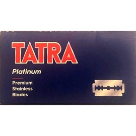 Razor Blades Club - 100 Tatra Platinum Double Edge Razor Blades Razor Blades Club - 100 Tatra Platinum Double Edge Razor Blades
