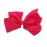 8 Inch Grosgrain Bow for Women and Girls (Hot Pink)
