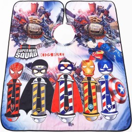 LEONAL Kids Children Boys Girls Barber Cutting Cape Hairdressing Salon Hair Styling Cloth Apron Cover Gown (4147, CARTOON KIDS CHILDREN) LEONAL Kids Children Boys Girls Barber Cutting Cape Hairdressing Salon Hair Styling Cloth Apron Cover Gown (4147, CARTOON KIDS CHILDREN)