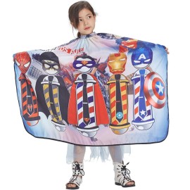 LEONAL Kids Children Boys Girls Barber Cutting Cape Hairdressing Salon Hair Styling Cloth Apron Cover Gown (4147, CARTOON KIDS CHILDREN) LEONAL Kids Children Boys Girls Barber Cutting Cape Hairdressing Salon Hair Styling Cloth Apron Cover Gown (4147, CARTOON KIDS CHILDREN)