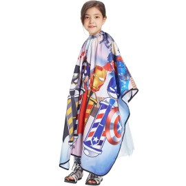 LEONAL Kids Children Boys Girls Barber Cutting Cape Hairdressing Salon Hair Styling Cloth Apron Cover Gown (4147, CARTOON KIDS CHILDREN) LEONAL Kids Children Boys Girls Barber Cutting Cape Hairdressing Salon Hair Styling Cloth Apron Cover Gown (4147, CARTOON KIDS CHILDREN)