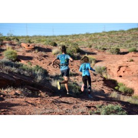 UltrAspire Spry Adult Unisex Lightweight Running Race Vest - 3.0 Emerald Blue/Lime, Universal Size