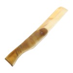 Minkissy Folding Comb Beard Comb Portable Pocket Comb Ox Horn Comb Hair Comb Mustache Comb for Father Husband Boyfriend