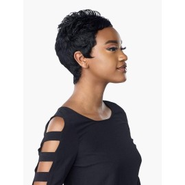 Sensationnel Empire Human hair wig - humanhair pre-styled wigs - Empire Wig MONA SALT & PEPPER (HL34/51)