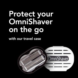 Omnishaver Travel Case Keep Your Omnishaver Away from Dirt and Dust and Avoid Blunt and Damaged Blades - Black