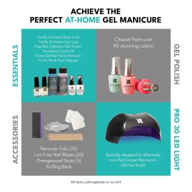 RC Red Carpet Manicure Fortify & Protect LED Gel Nail Color - Long-Lasting, Vibrant, Professional Quality, High Shine, Chip-Resistant - Infused with Vitamin A & Biotin (Take Two, 0.3 Fl Oz) RC Red Carpet Manicure Fortify & Protect LED Gel Nail Color - Long-Lasting, Vibrant, Professional Quality, High Shine, Chip-Resistant - Infused with Vitamin A & Biotin (Take Two, 0.3 Fl Oz)