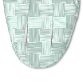 SwaddleMe Luxe Perfect Temp Swaddle with 100% Organic Cotton - Small/Medium, 1 Pack, Basket Weave, 0-3 Months