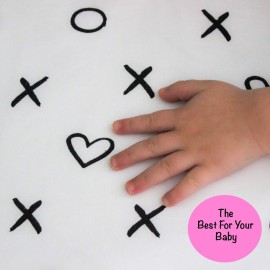 Milky Chic GOTS Fitted Baby Crib Sheet, Breathable 100% Organic Cotton Mattress Sheet for Boys and Girls, Fits Standard Size Mattresses, 52x28x9 inches (White, Pack of 1)