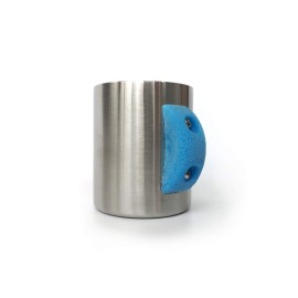 NiceClimbs Stainless Steel Rock Climbing Mug (Blue)