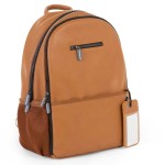 Childhome Backpack in Leatherlook Brown