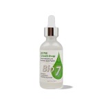 BIO7 BIOTIN GROWTH DROP INFUSED BIOMIMETIC SIGNAL PEPTIDE - 2 Fl Oz - Improve the Appearance of Hair Loss By Looking Visibly Longer, Thicker, Boost Follicle Growth - By Natures