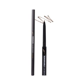 Aperire Eyebrow Pencil - Korean Makeup Stylist Definer, Ultra-Fine Fills in Sparse Areas & Gaps, Remarkable Slim Brow - Create Natural Your Looks that Draw Eyes 03 Medium Brown 1 Count