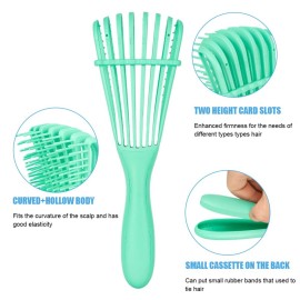 Emoly Detangling Brush for Natural Hair-Detangler for America 3a to 4c Kinky Wavy, Curly, Coily Hair, Detangle Easily with Wet/Dry (Green) Emoly Detangling Brush for Natural Hair-Detangler for America 3a to 4c Kinky Wavy, Curly, Coily Hair, Detangle Easily with Wet/Dry (Green)