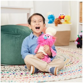 GUND Sesame Street Official Gonger Muppet Plush, Premium Plush Toy for Ages 1 & Up, Pink/Beige, 10