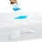 Waterproof Quilted Crib Mattress Encasement, Zippered Crib Mattress Protector, Breathable and Absorbent, Viscose 6 Sides Fully Encased Cover